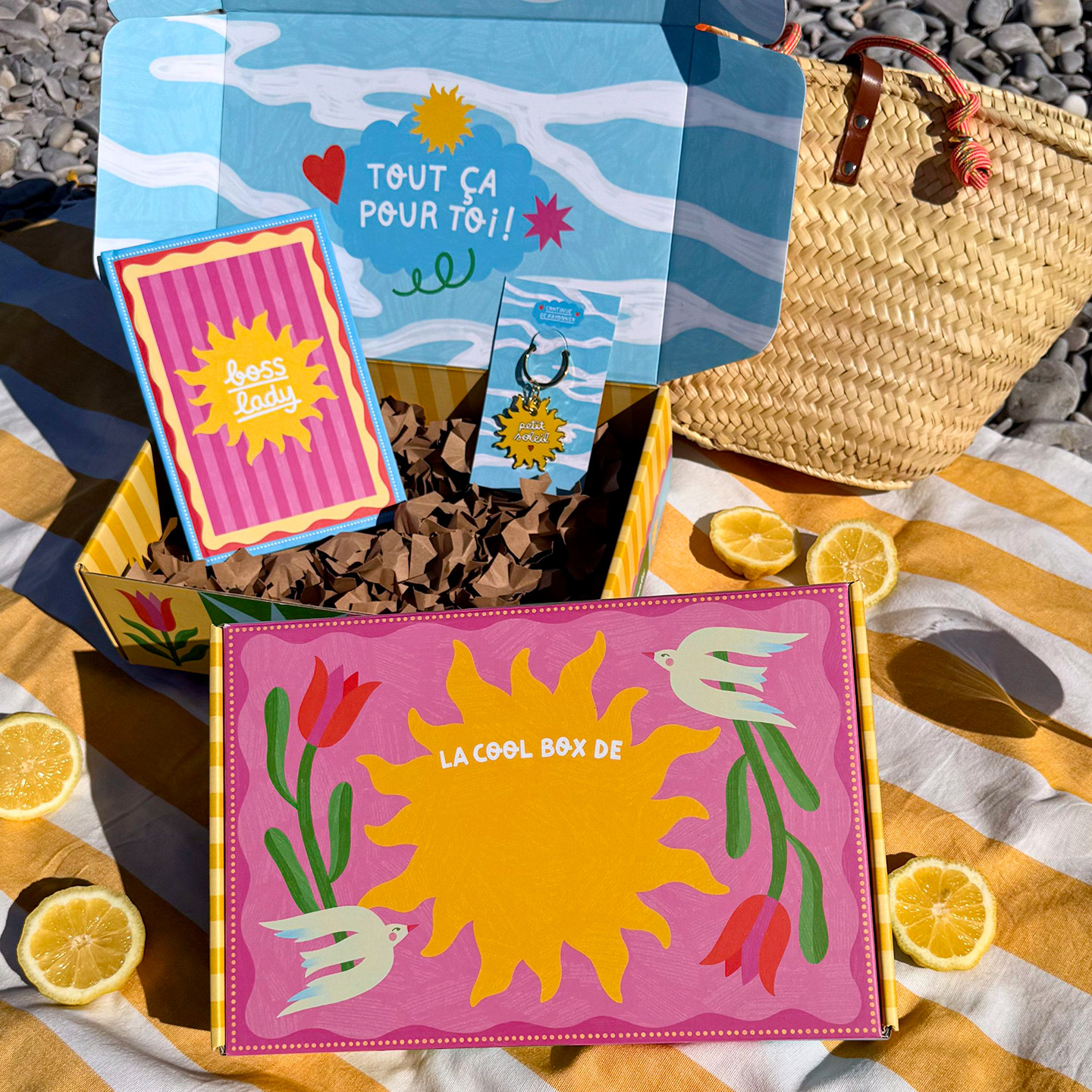 Exemple de box cadeau co-signée